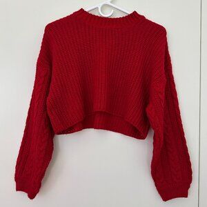 Miss Selfridge Cropped Sweater